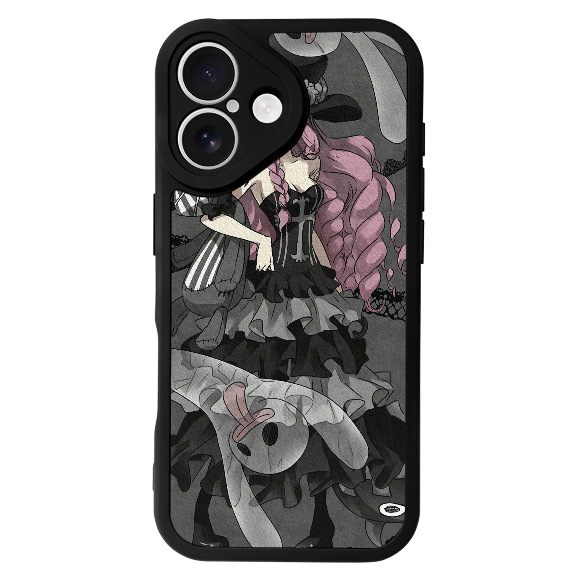 （画像用） ワンピース ONE PIECE 【iPhone 16シリーズ対応】シリコンスマホケース（レザー調） 材質：シリコン